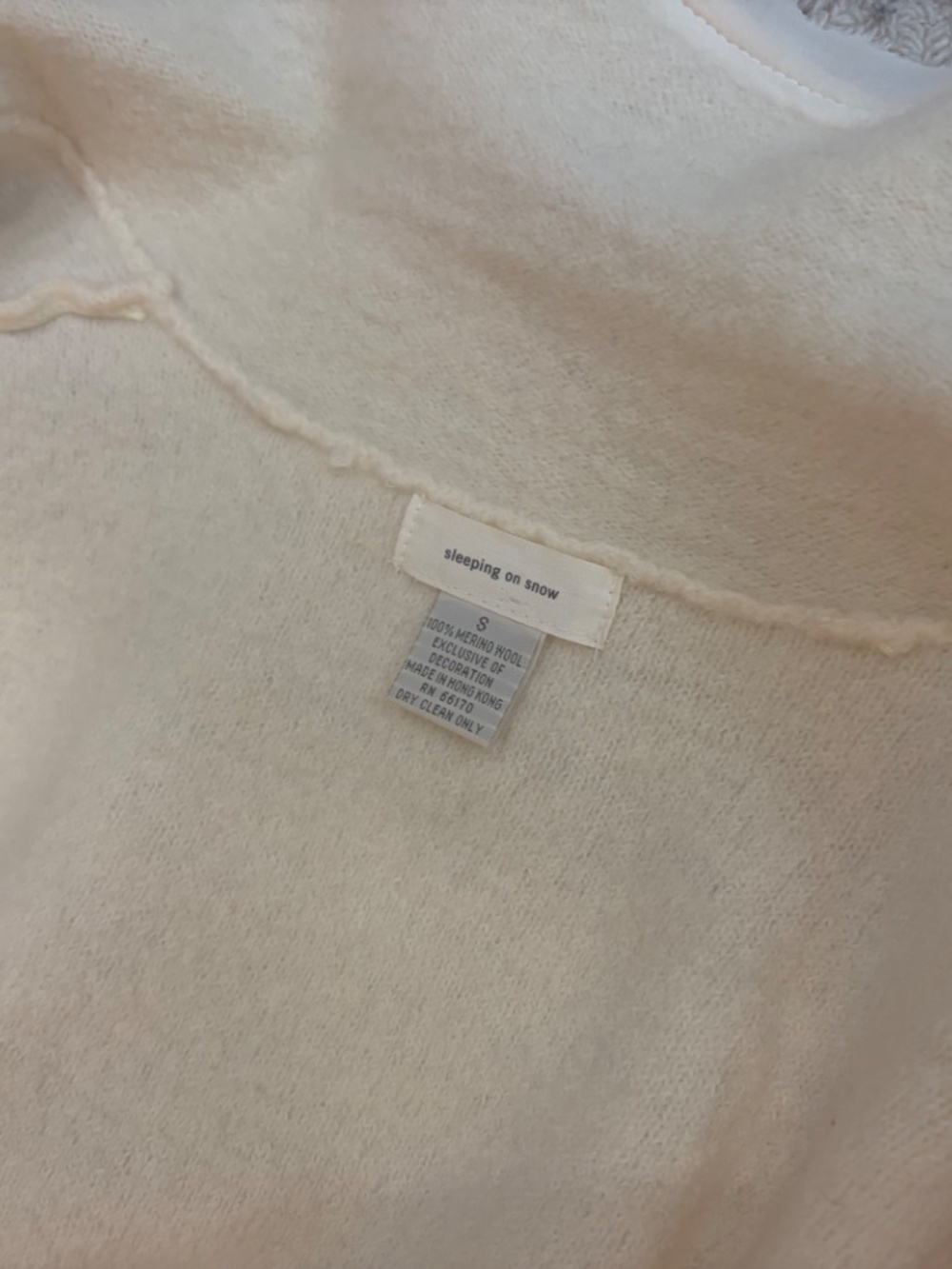 Luxury Lightweight Intricate detailing "Sleeping On Snow" Blazer S - Picture 3 of 13